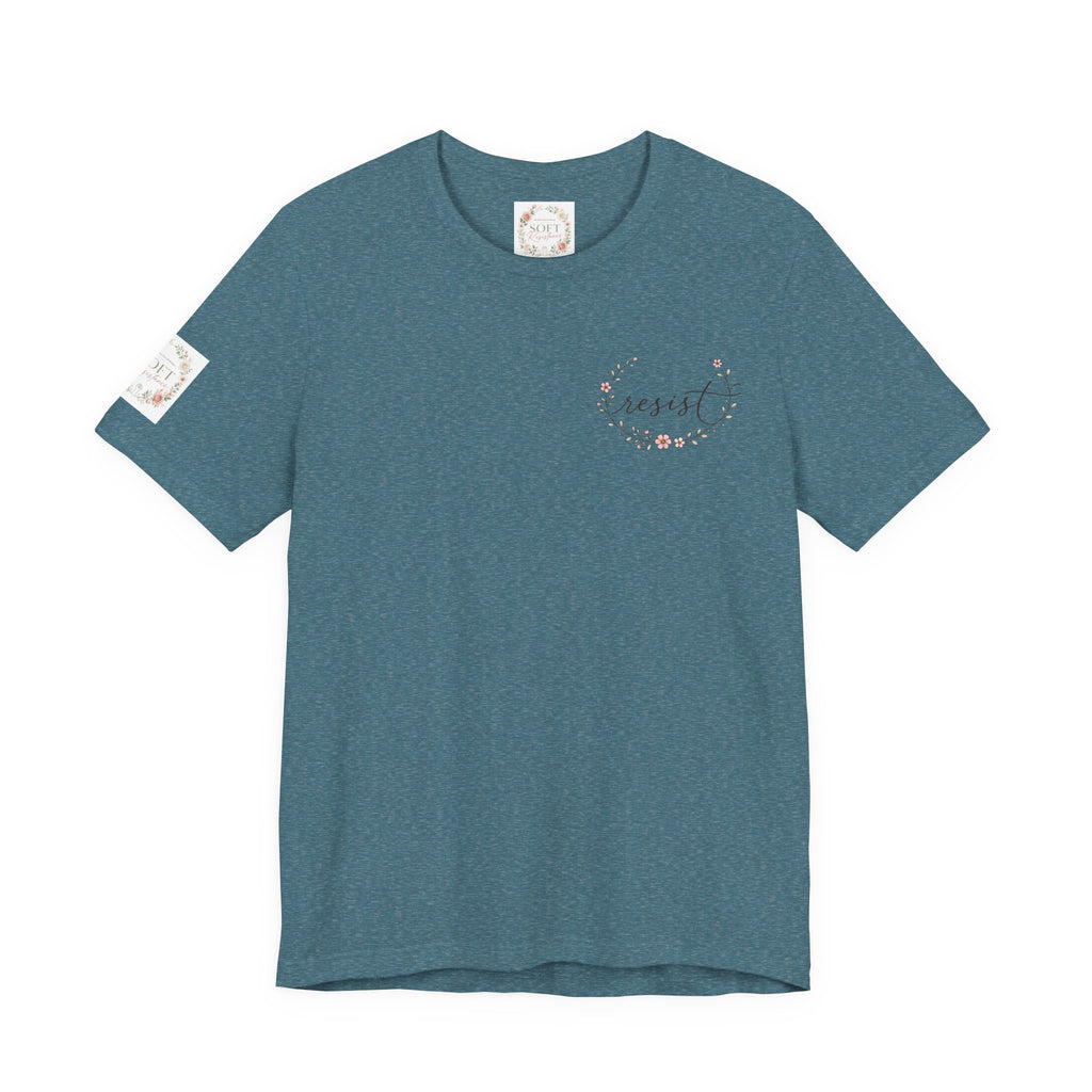Grumpy Patriotic Kitty T-Shirt - "Freedom Is For Everyone"