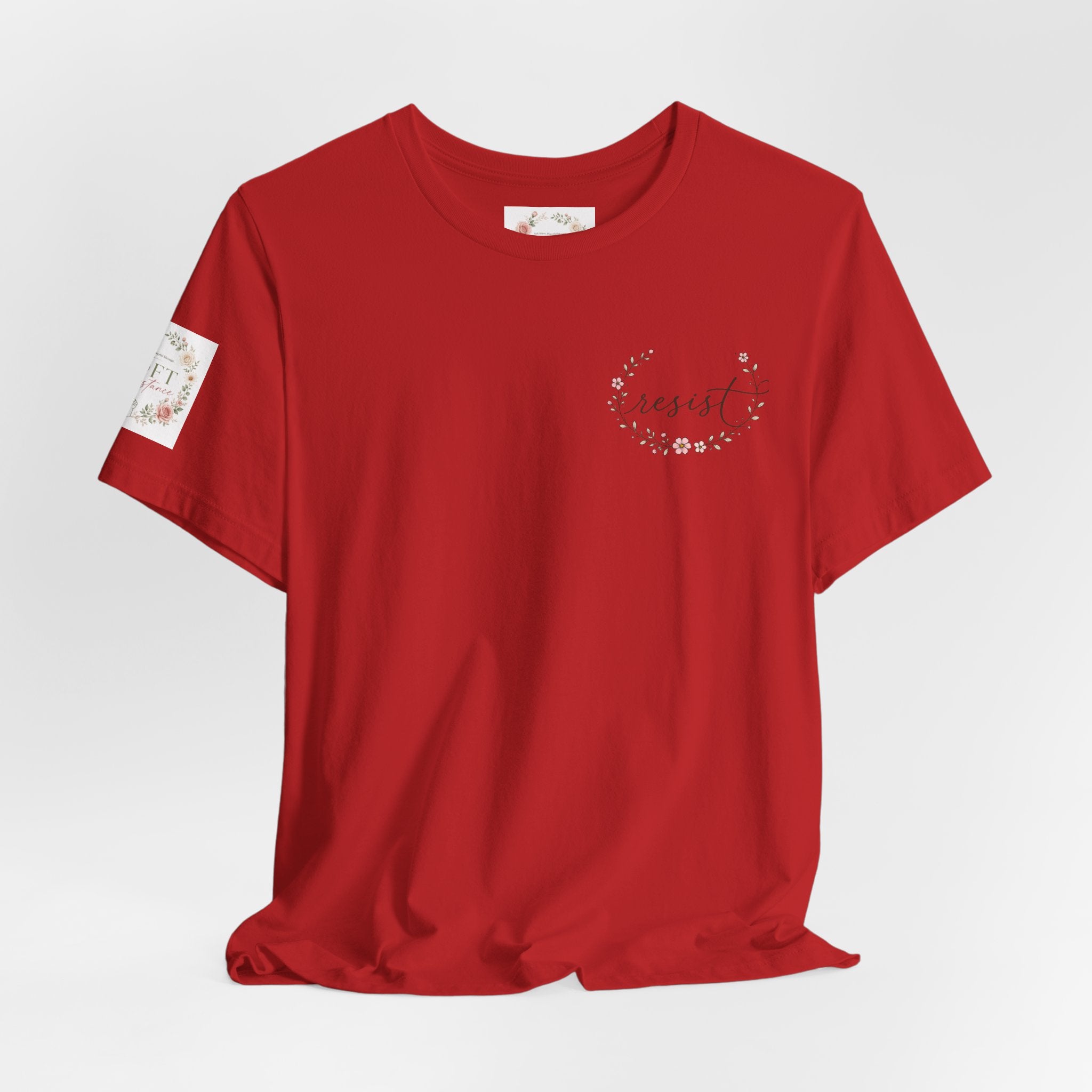 Grumpy Patriotic Kitty T-Shirt - "Freedom Is For Everyone"