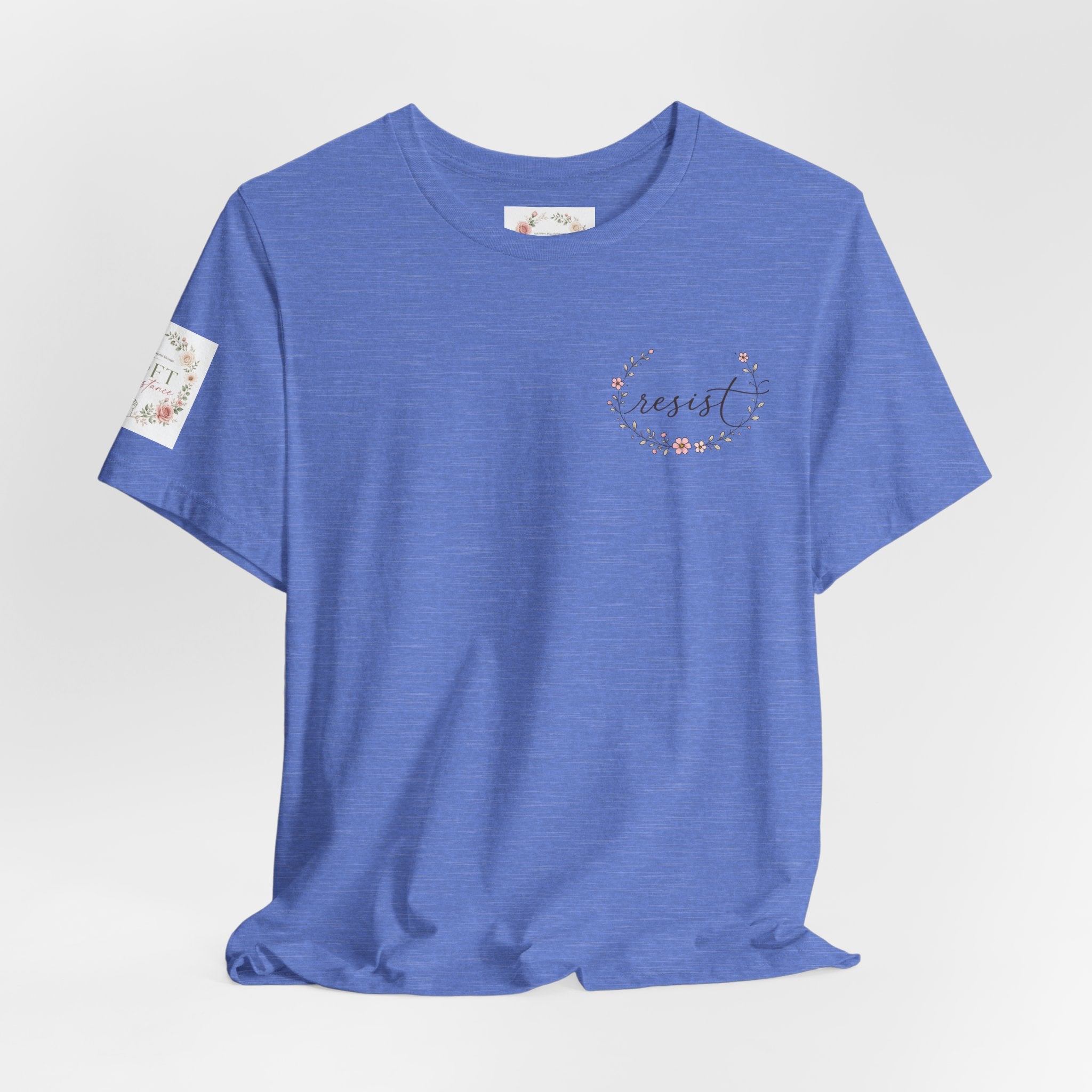 Grumpy Patriotic Kitty T-Shirt - "Freedom Is For Everyone"