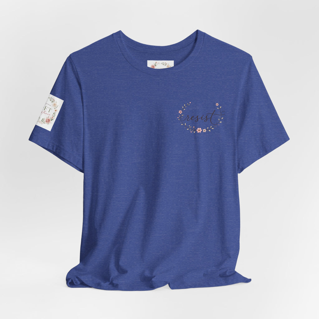 Grumpy Patriotic Kitty T-Shirt - "Freedom Is For Everyone"