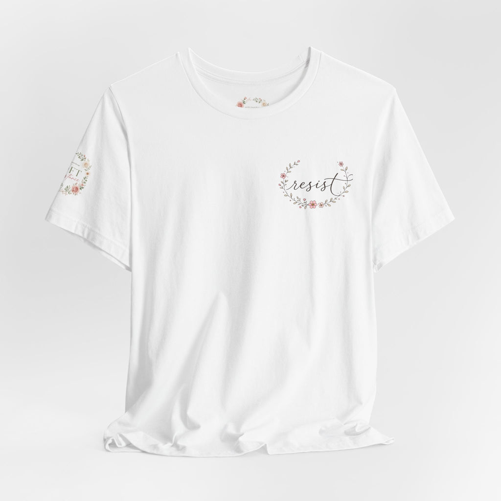 Grumpy Patriotic Kitty T-Shirt - "Freedom Is For Everyone"